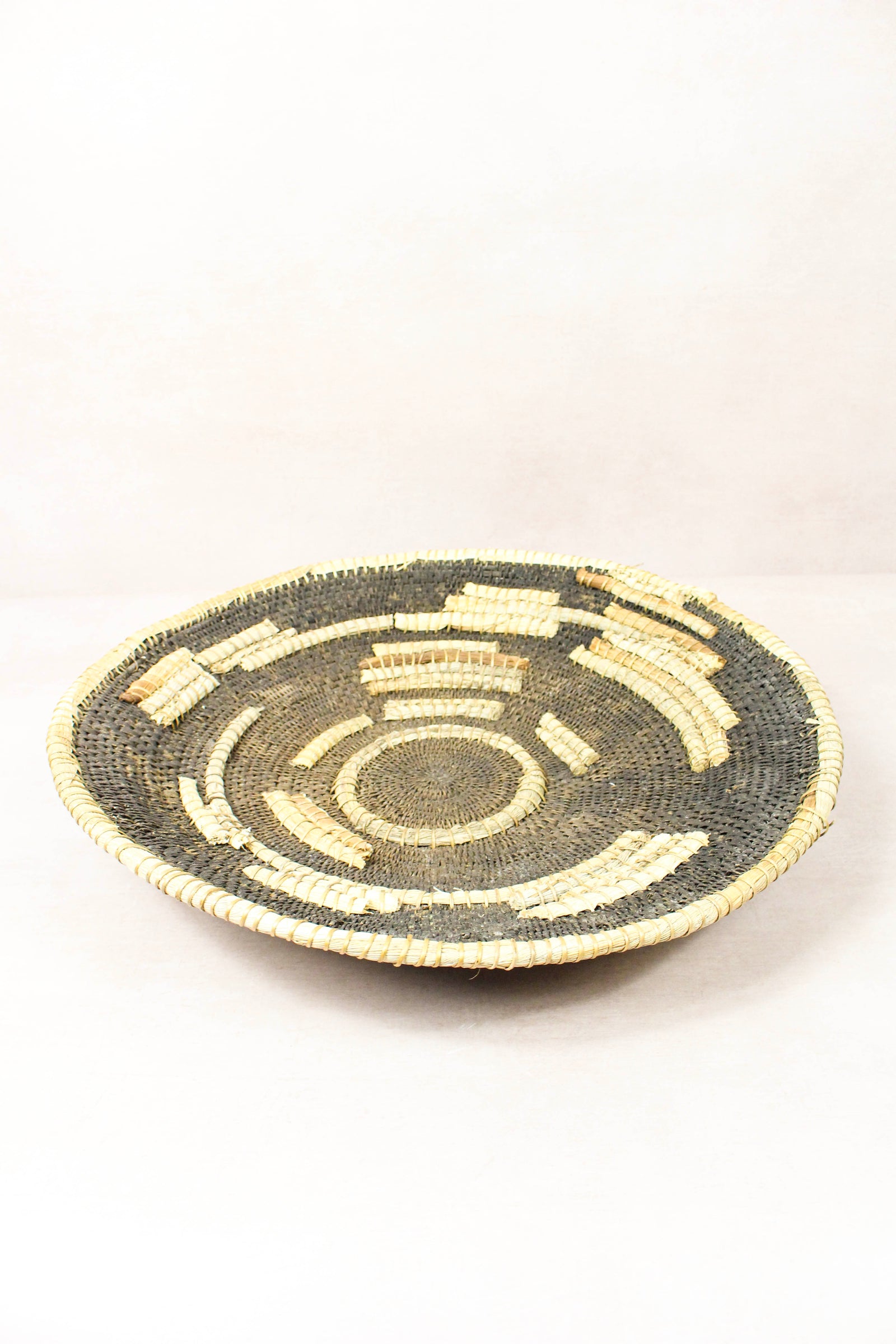 Vintage Makenge basket — side view
