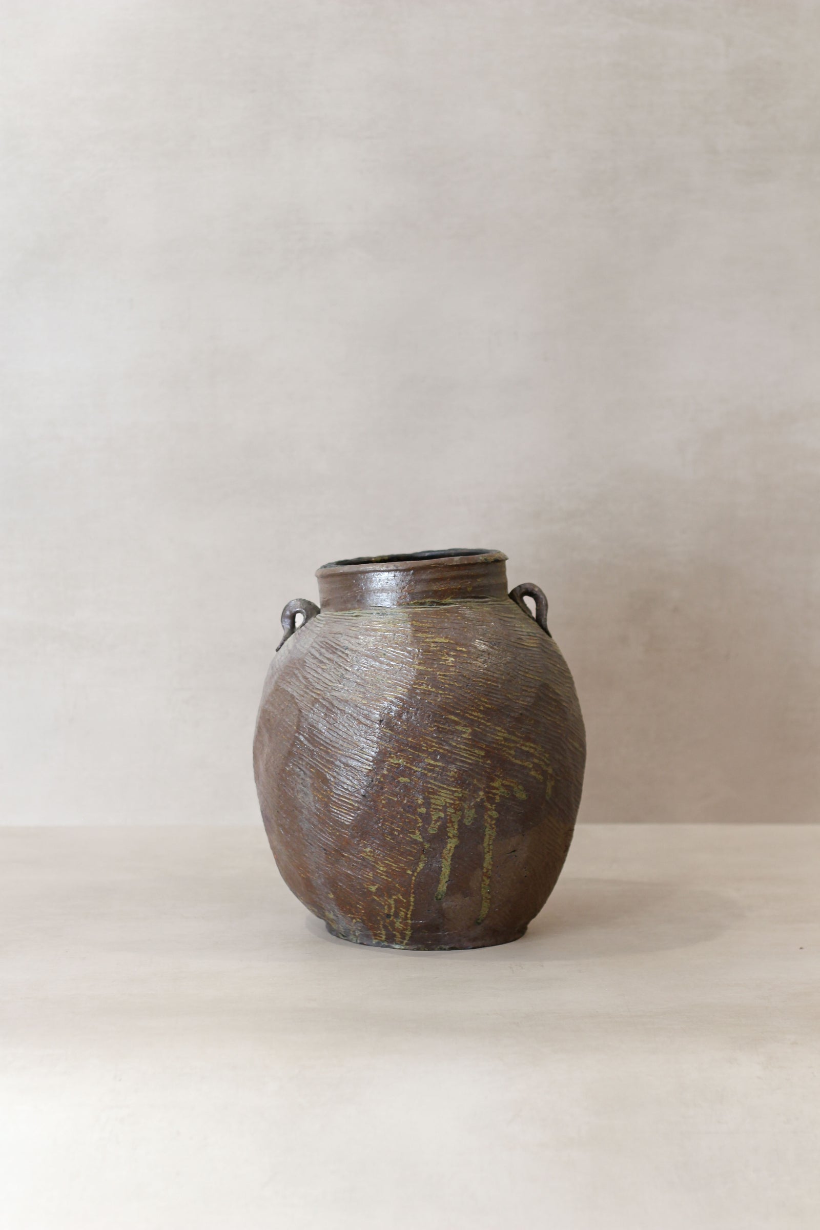 Antique Earthenware Preserve Pots - AEP 8