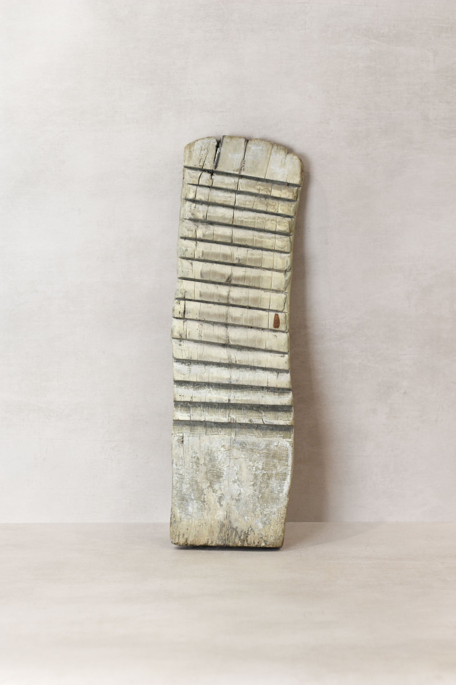 Vintage Elm Wooden Washboard - no 19