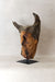 Rizimu Chiwawa Carved Driftwood Head Sculpture - Zimbabwe