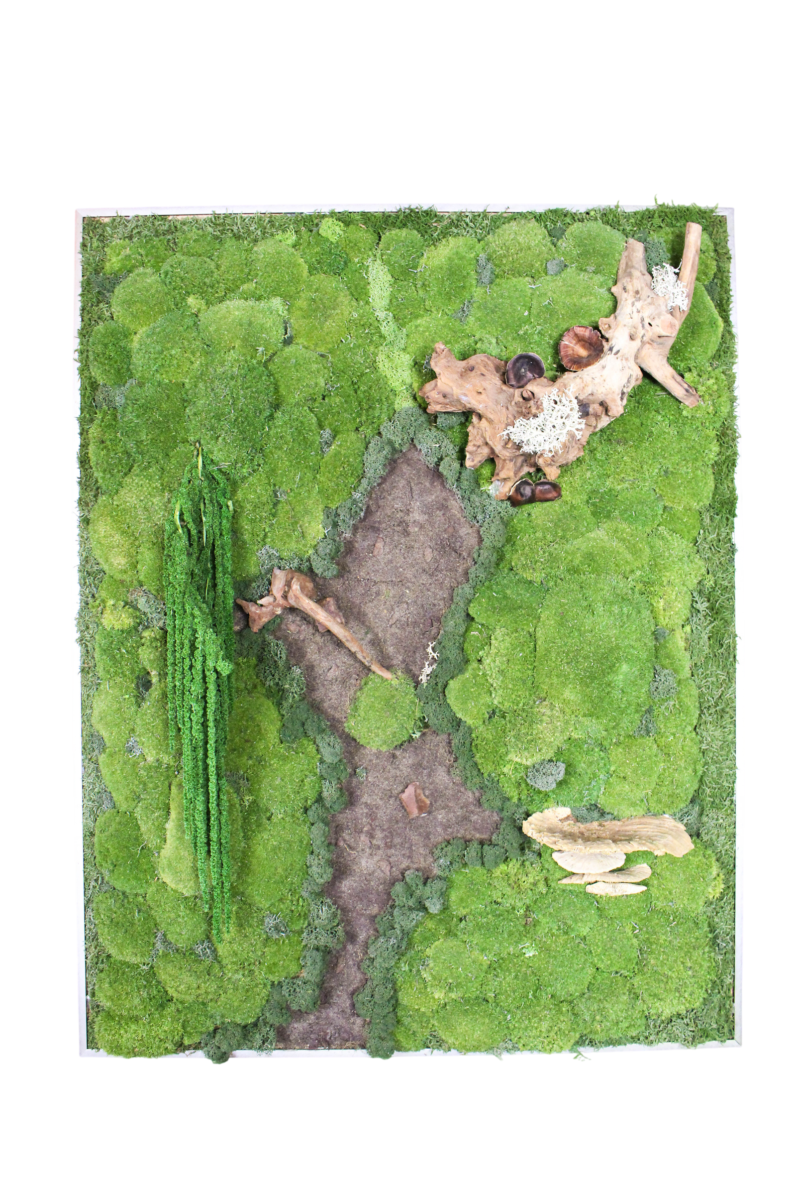 Preserved Moss Art (Metal Frame)