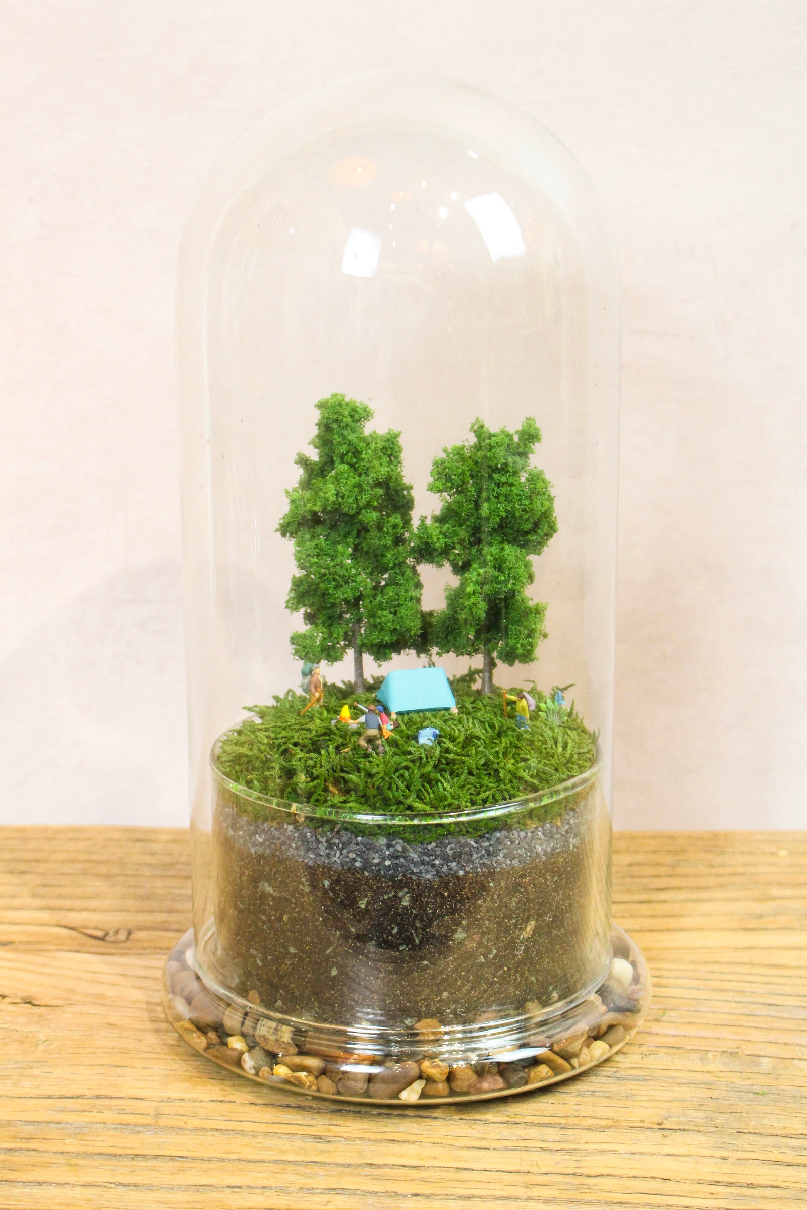Tall Terrarium Scene (Camping)