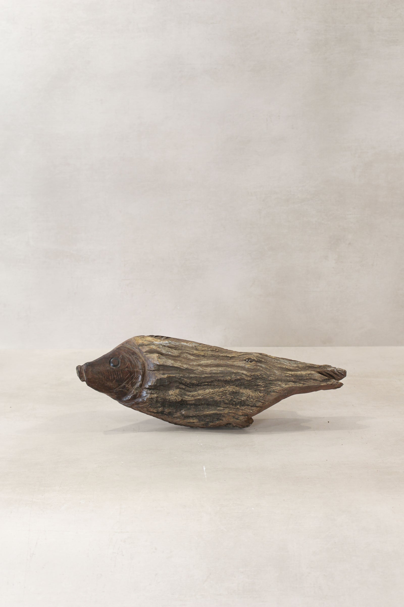 Driftwood Hand Carved Fish - (13.2)