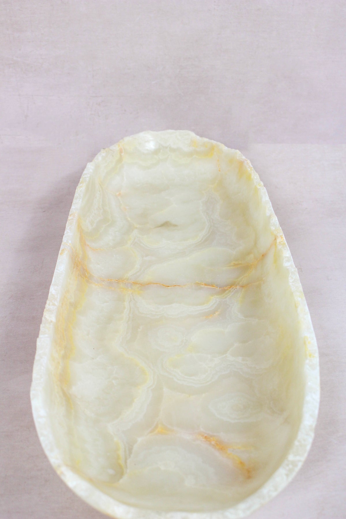 Premium Onyx Bowl Raw Edge POB 37