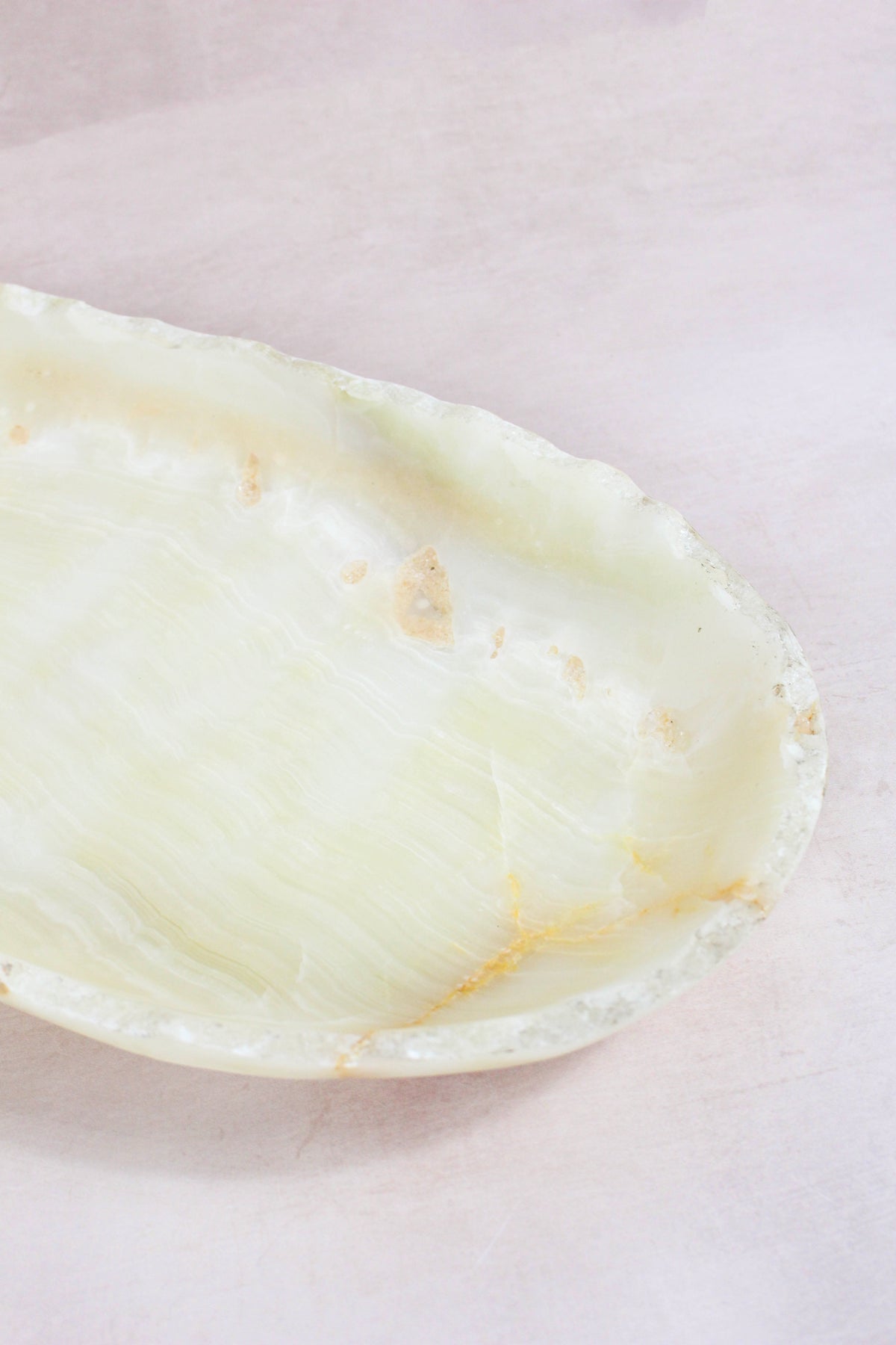 Premium Onyx Bowl Raw Edge POB 34