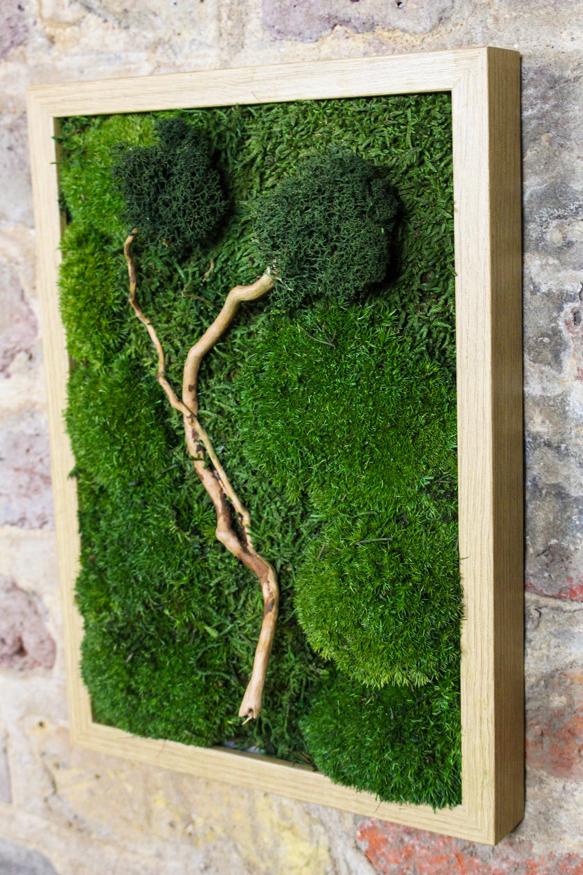 Preserved Moss Art - (Wooden Frame) A4 FR76