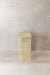 Vintage Rustic Square Elm Wood Stool - No 10