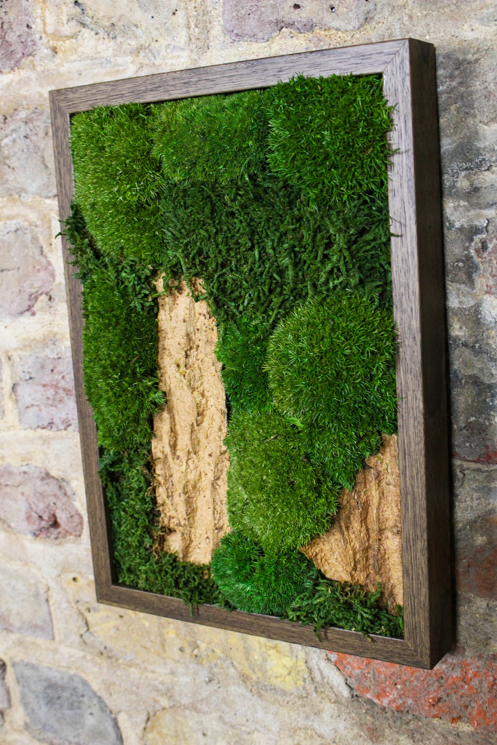 Preserved Moss Art - (Wooden Frame) A4 FR78