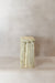 Vintage Rustic Square Elm Wood Stool - No 11