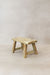 Vintage Rustic Elm Wood Stool - Small - No 17