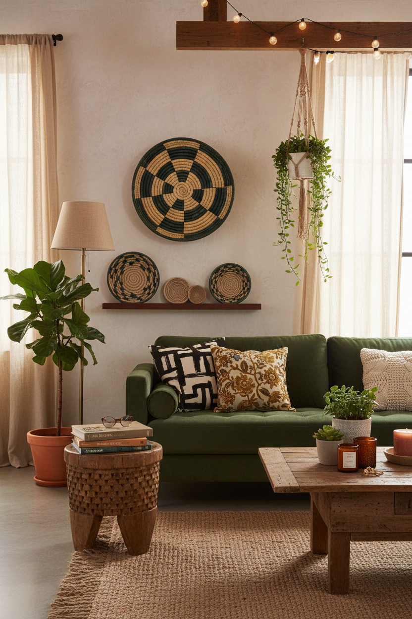 Malawi Wall Basket 50cm 50.6