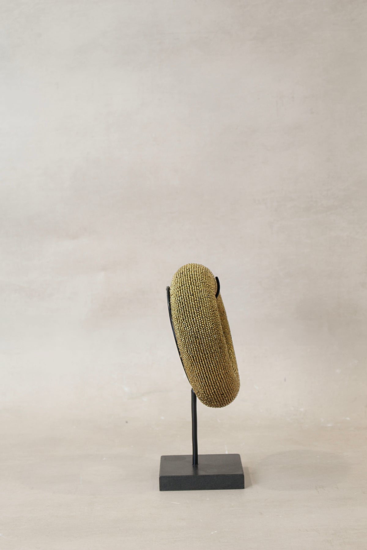 Cameroon beaded bracelet - Gold