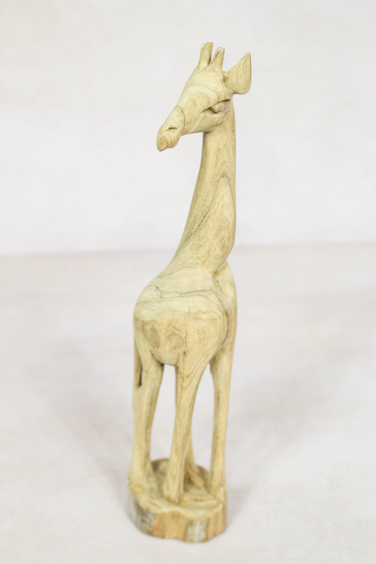 Hand-carved Swazi jacaranda wood giraffe sculpture — Botanical Boys