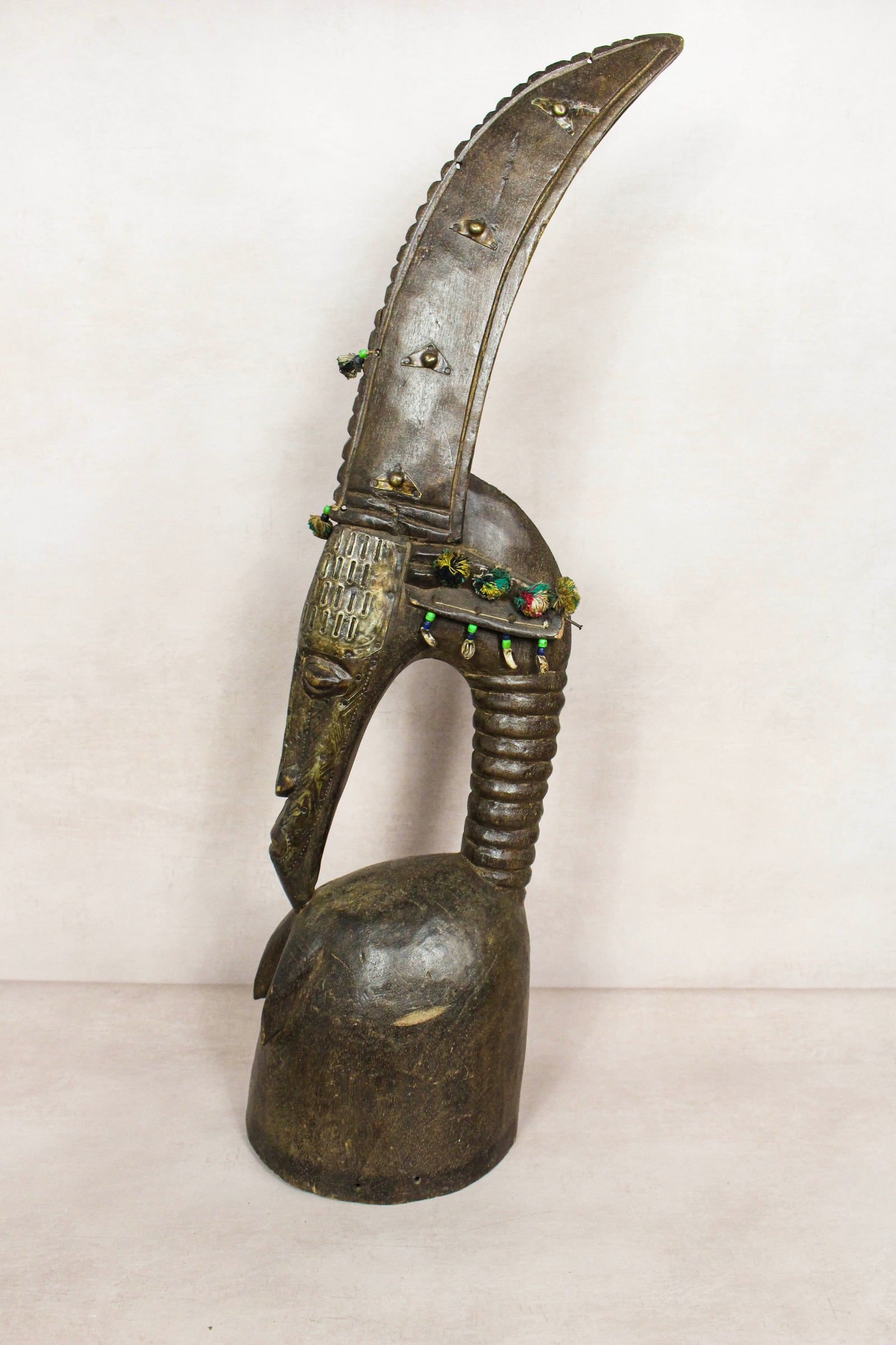 Bambara Helmet Mask, Mali - 120.1