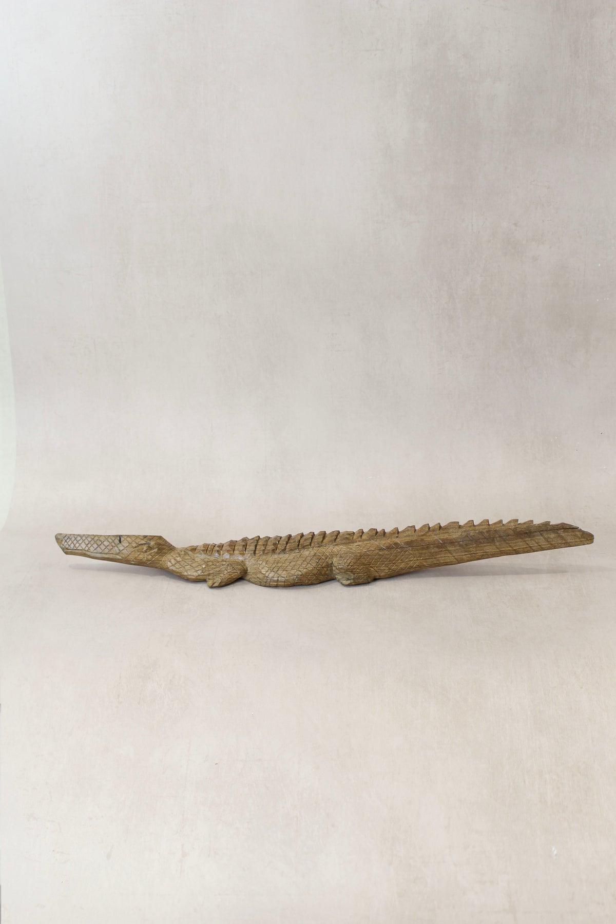 Zimbabwe Crocodile sculpture 56.1