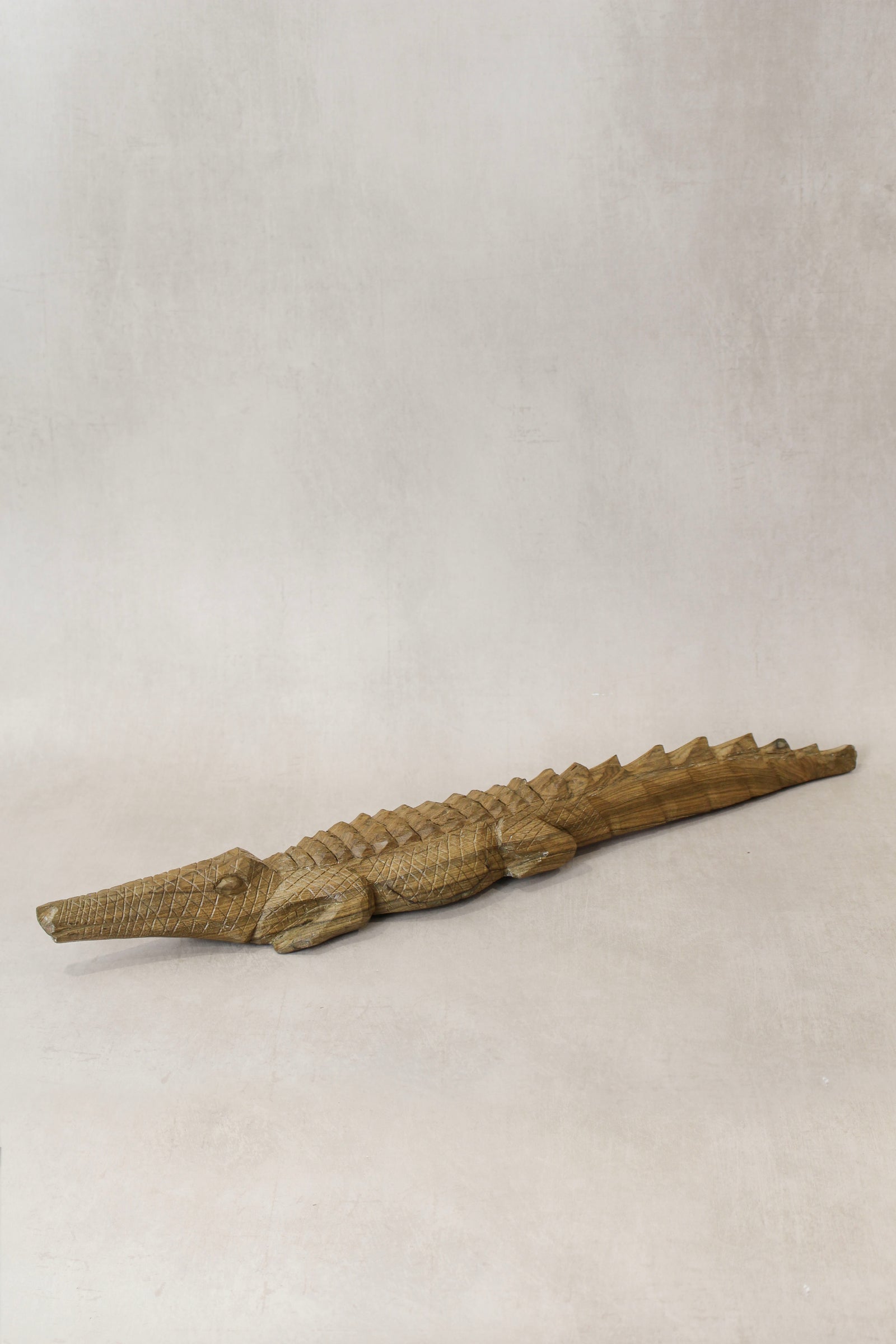 Zimbabwe Crocodile sculpture 56.3