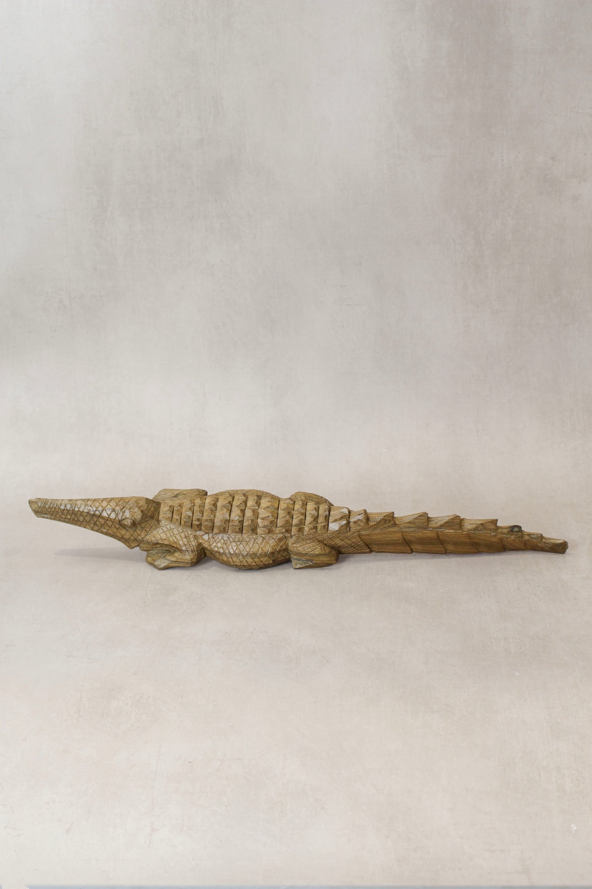 Zimbabwe Crocodile sculpture 56.3