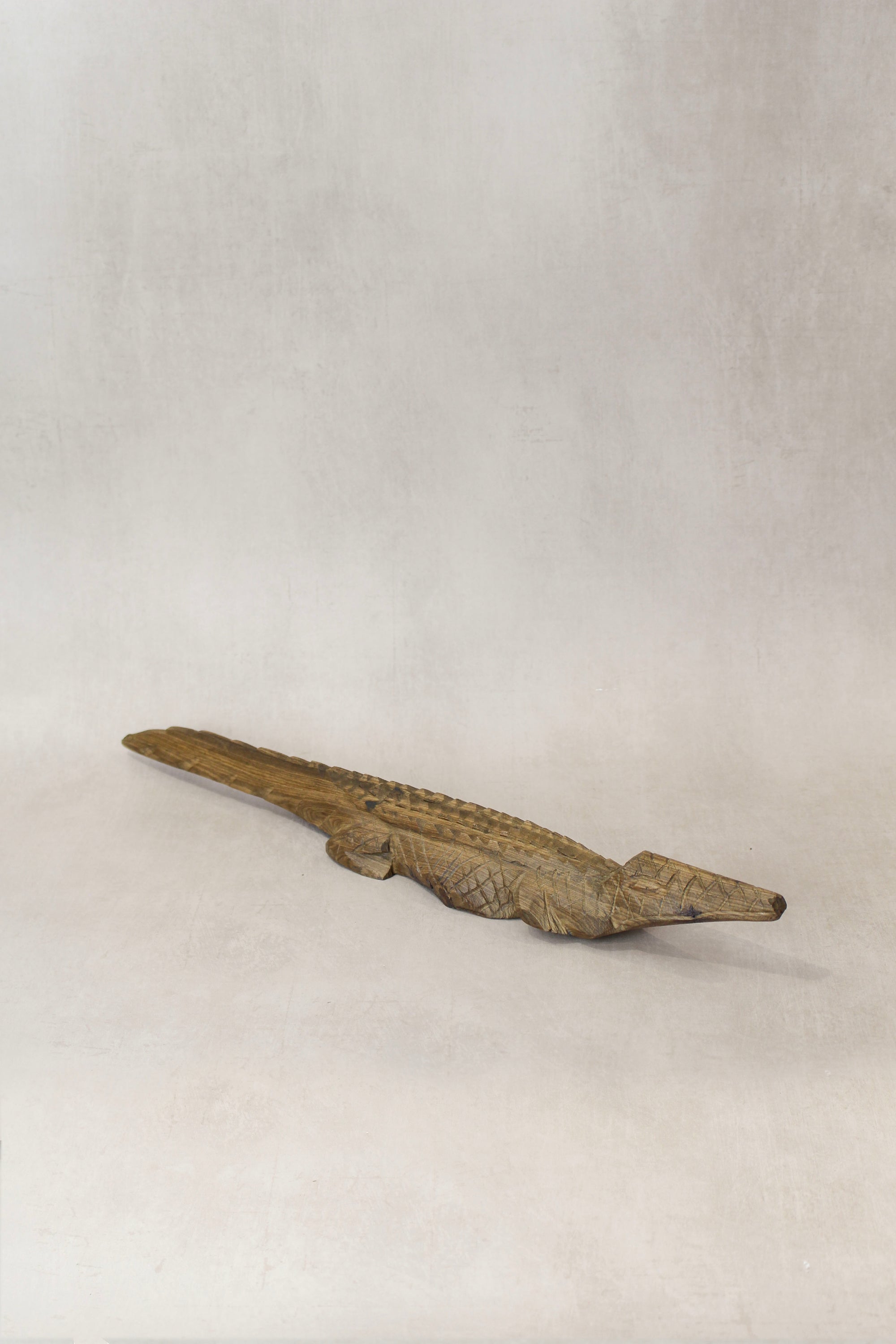 Zimbabwe Crocodile sculpture 56.3