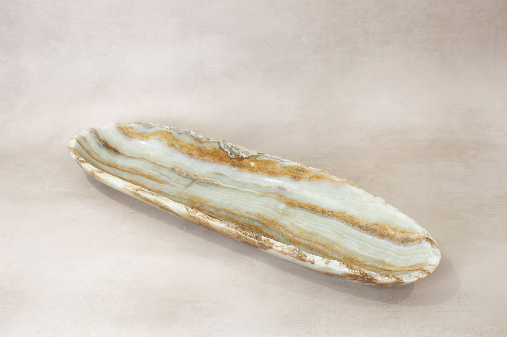 Premium Onyx Bowl Raw Edge POB 17