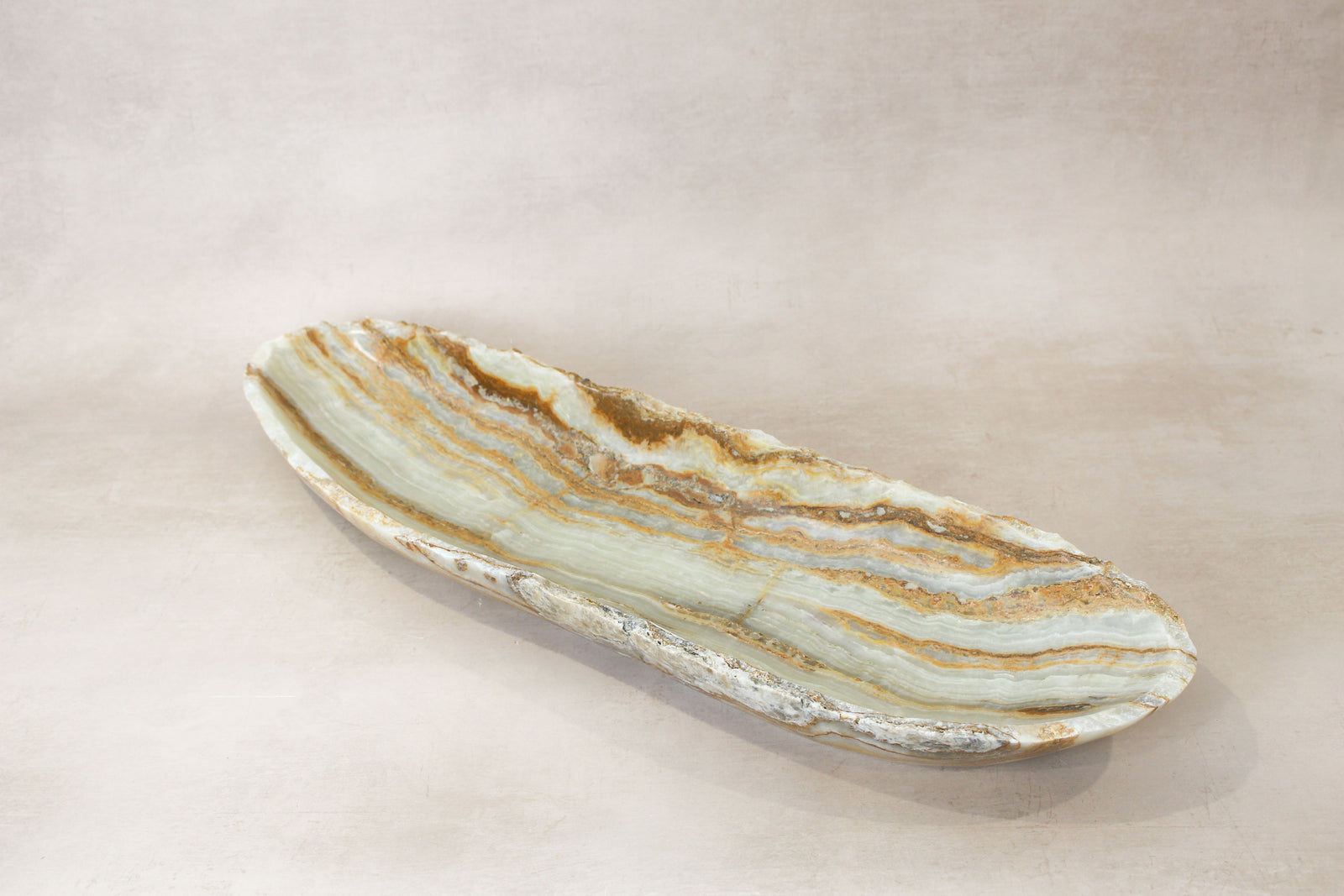 Premium Onyx Bowl Raw Edge POB 17