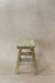 Vintage Rustic Elm Wood Stool - Small - No 23