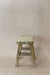 Vintage Rustic Elm Wood Stool - Small - No 23