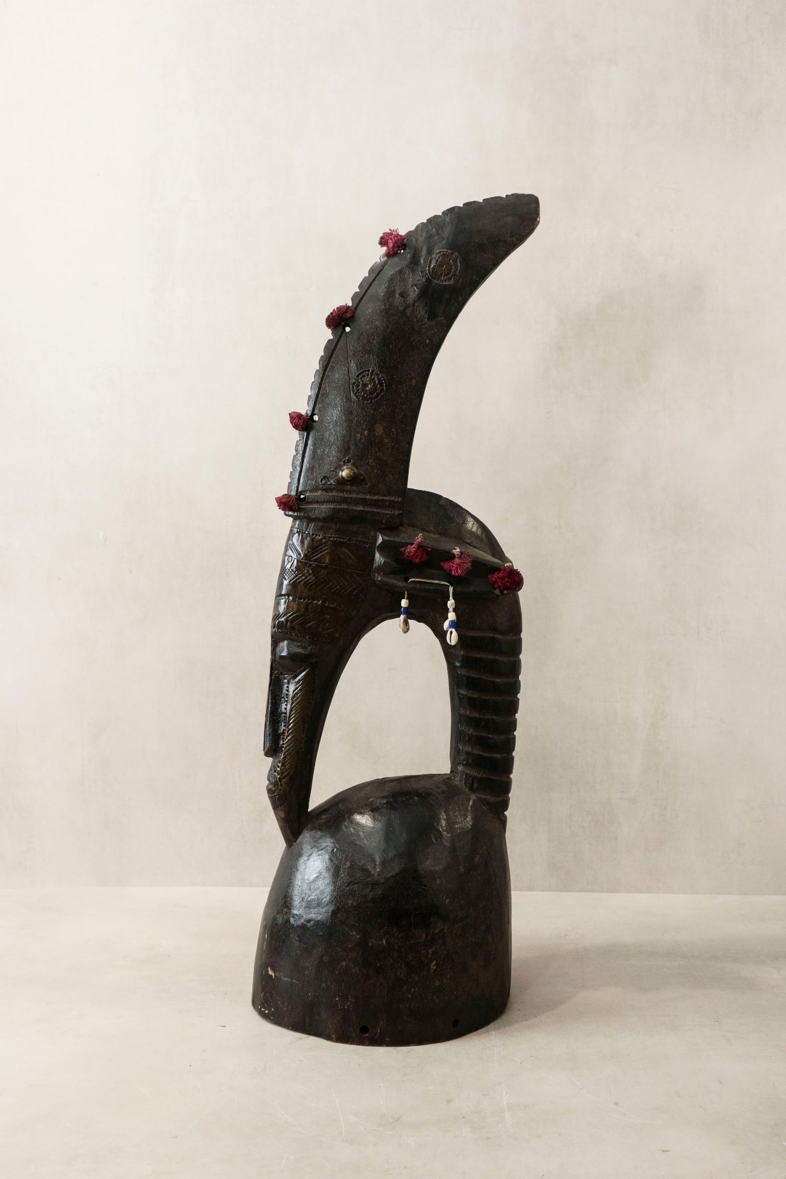 Bambara Helmet Mask, Mali - 34.2