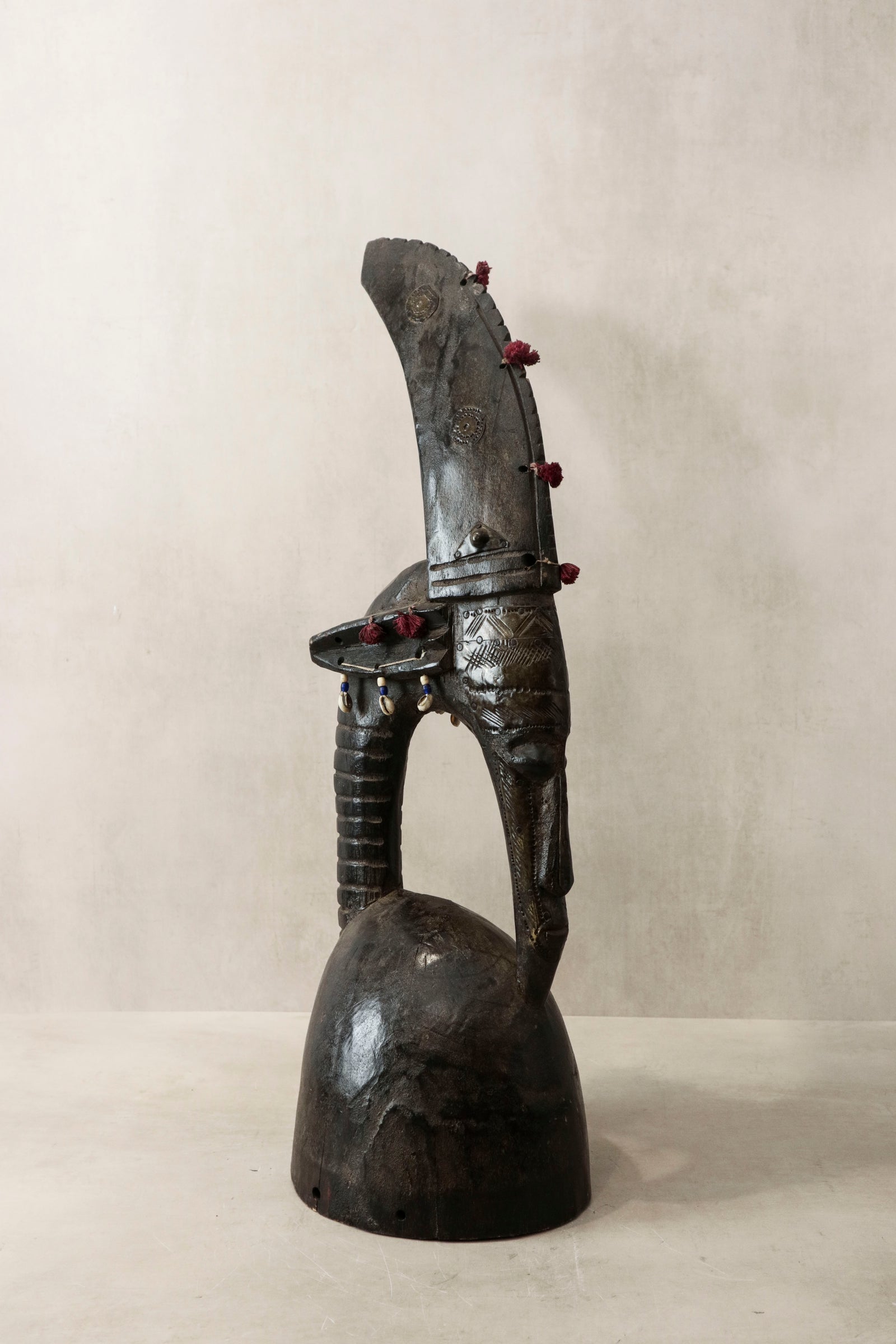 Bambara Helmet Mask, Mali - 34.2