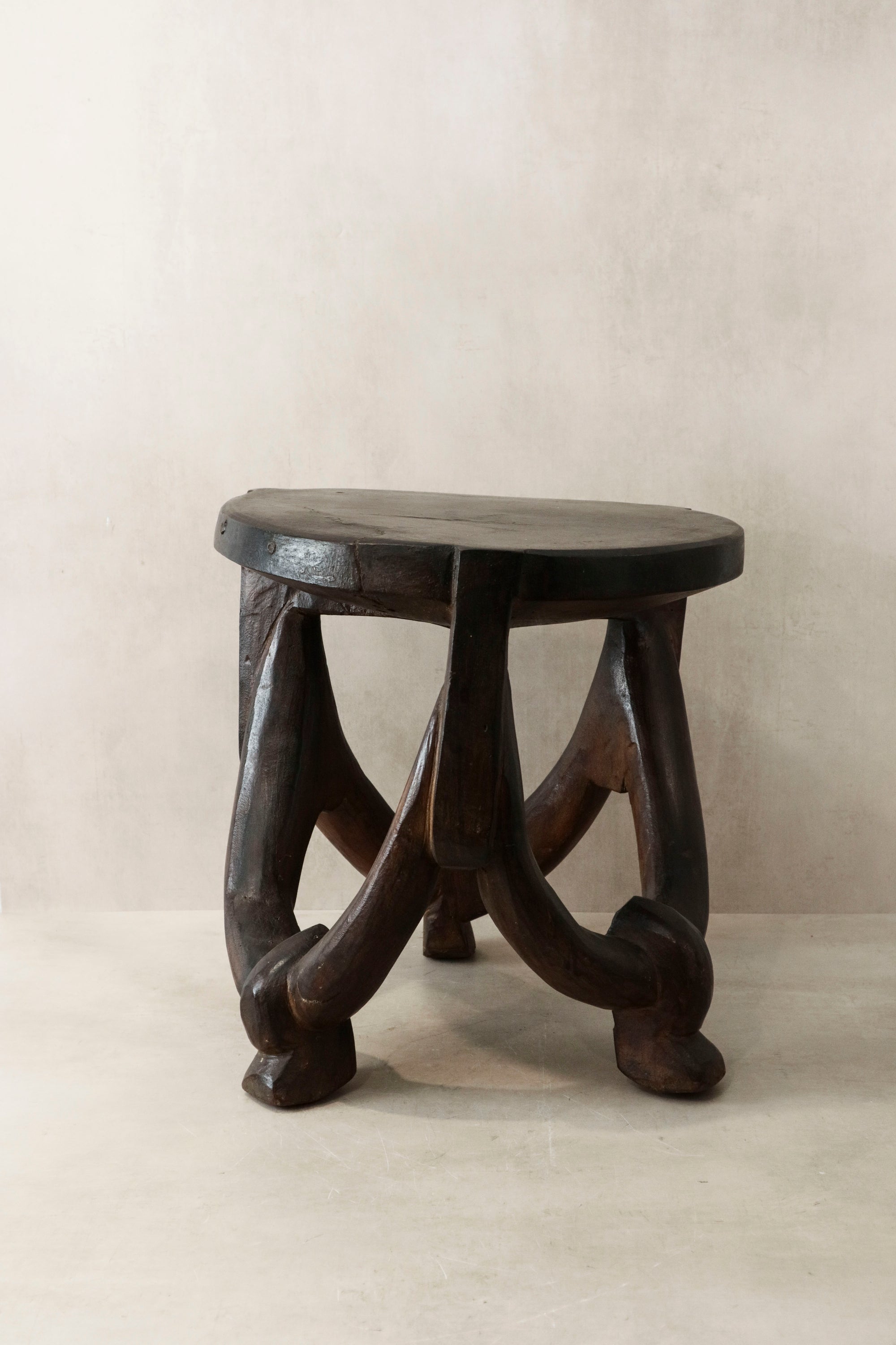 Makonde Stool, Tanzania - 61.2