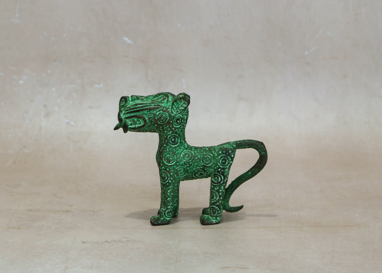 Benin Leopard sculpture - Bronze 1.1