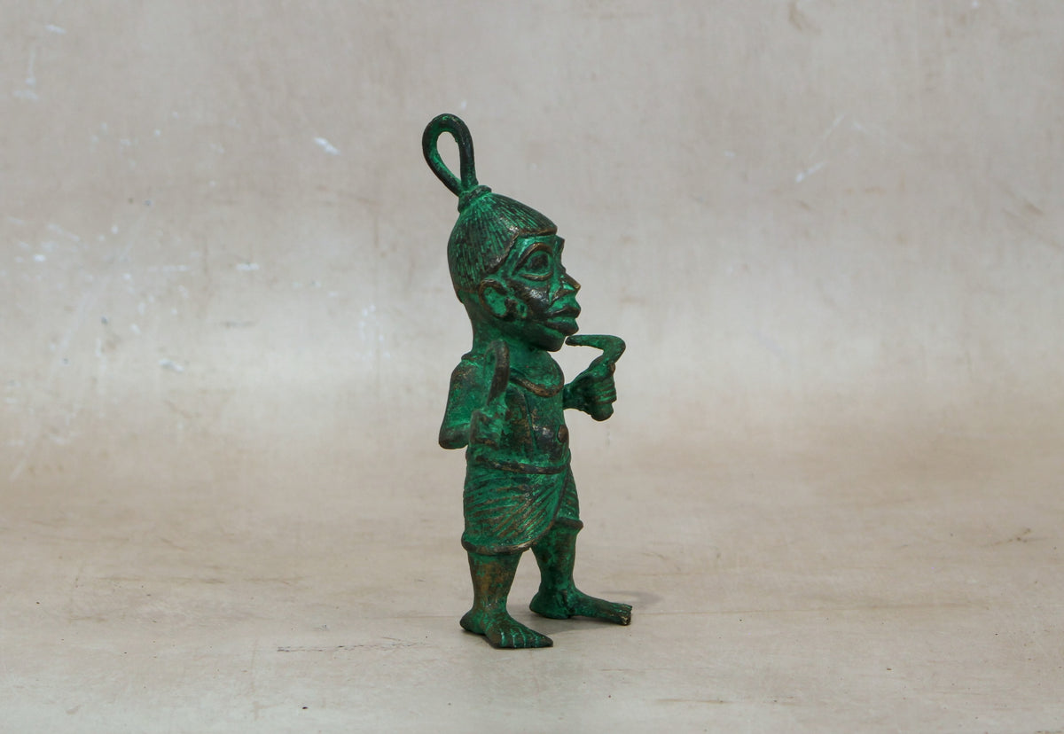 Benin Bronze Warrior 9.1