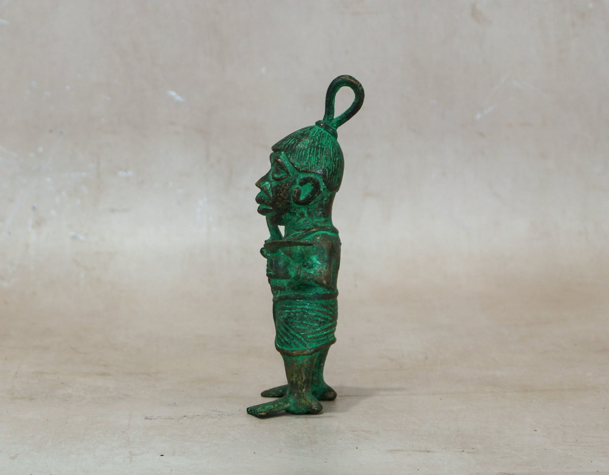 Benin Bronze Warrior 9.1