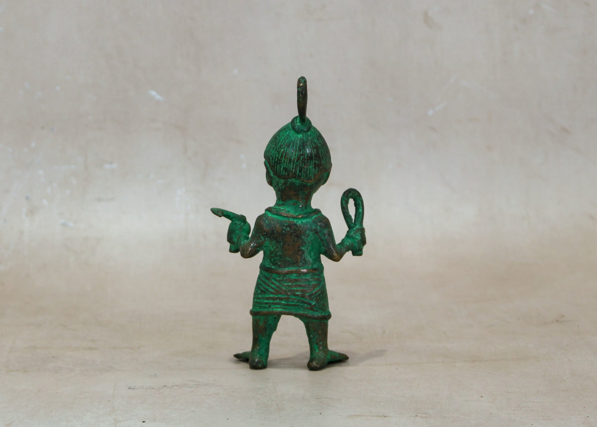 Benin Bronze Warrior 9.1
