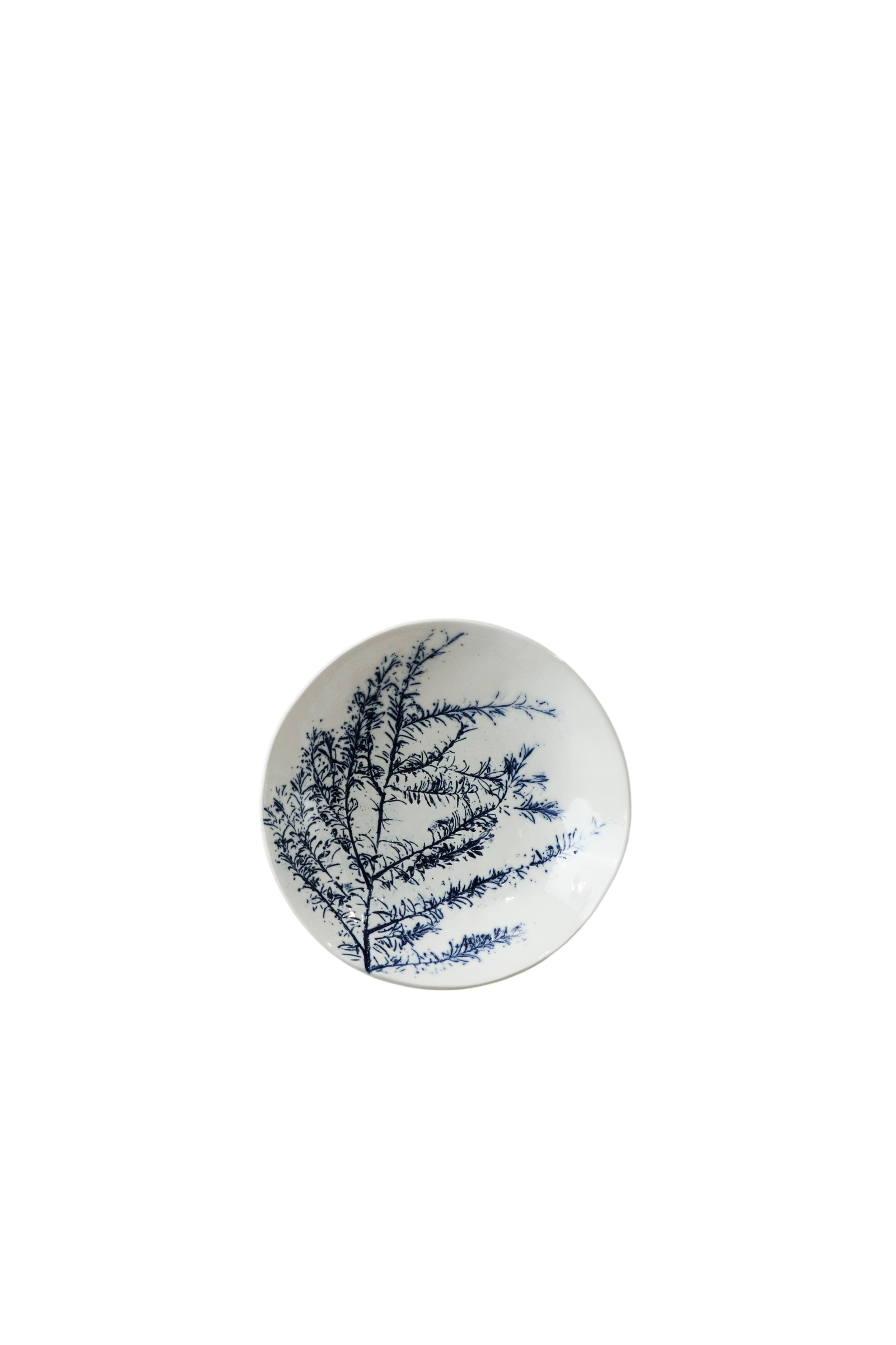 Cobalt Blue Fynbos Ceramic Plate - n°4