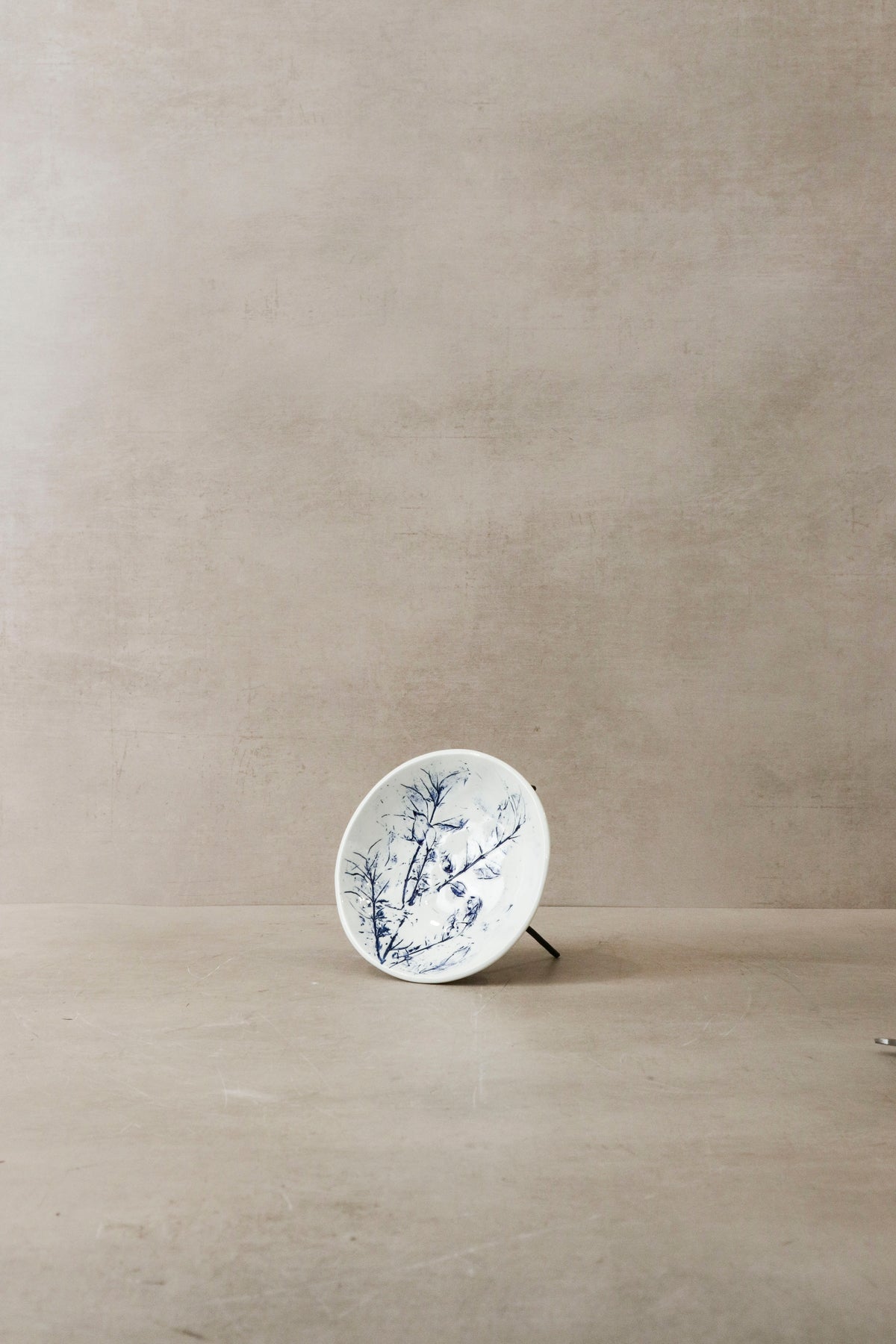 Cobalt Blue Fynbos Ceramic Plate - n°10