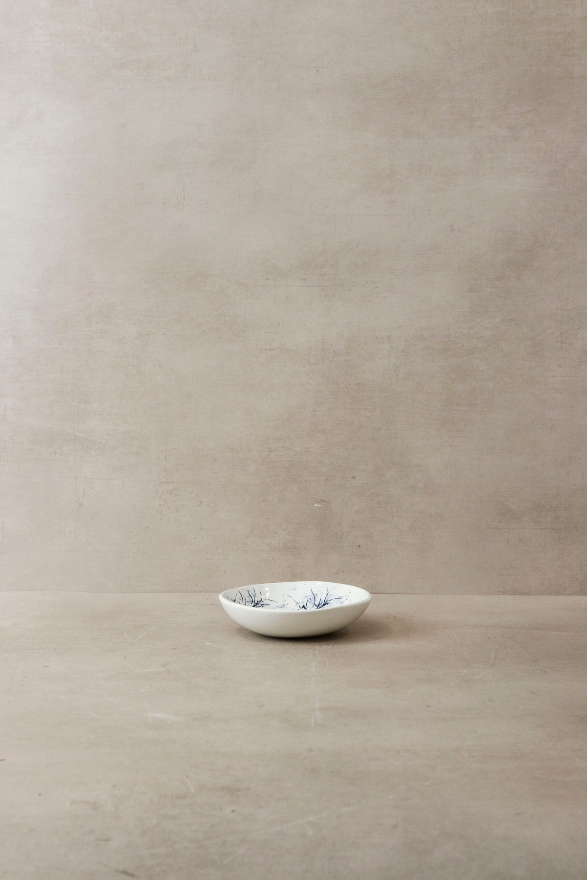 Cobalt Blue Fynbos Ceramic Plate - n°10