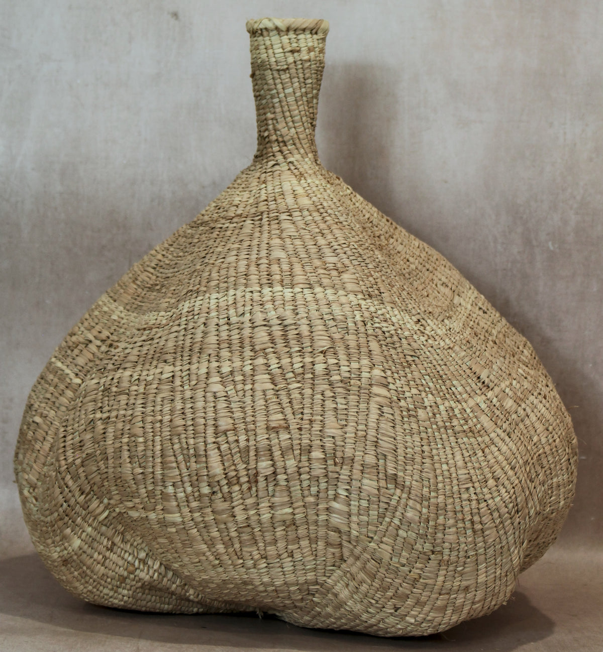 Garlic Gourd woven basket - Zimbabwe - 126.2