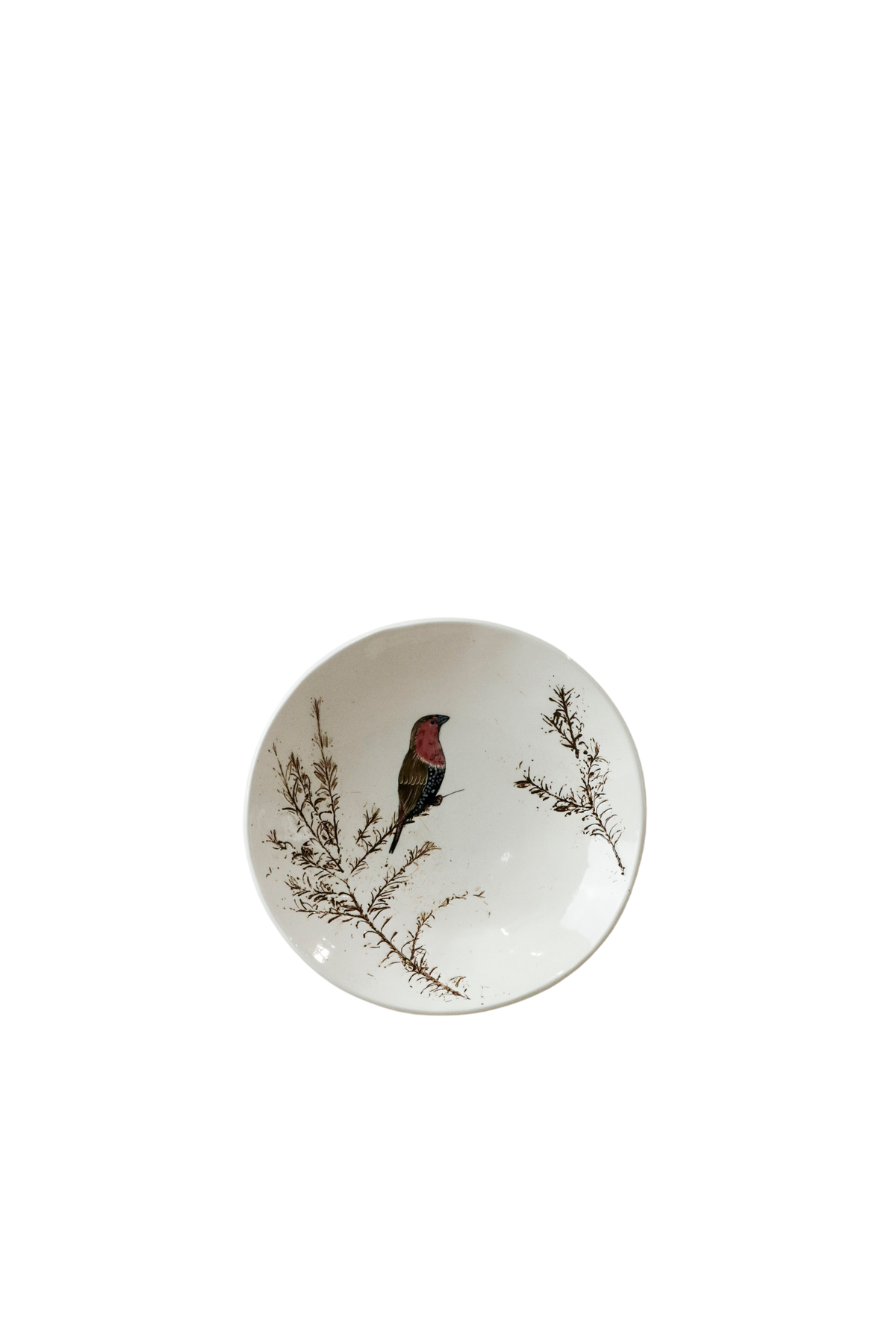 Fynbos & Bird ceramic plate n°18