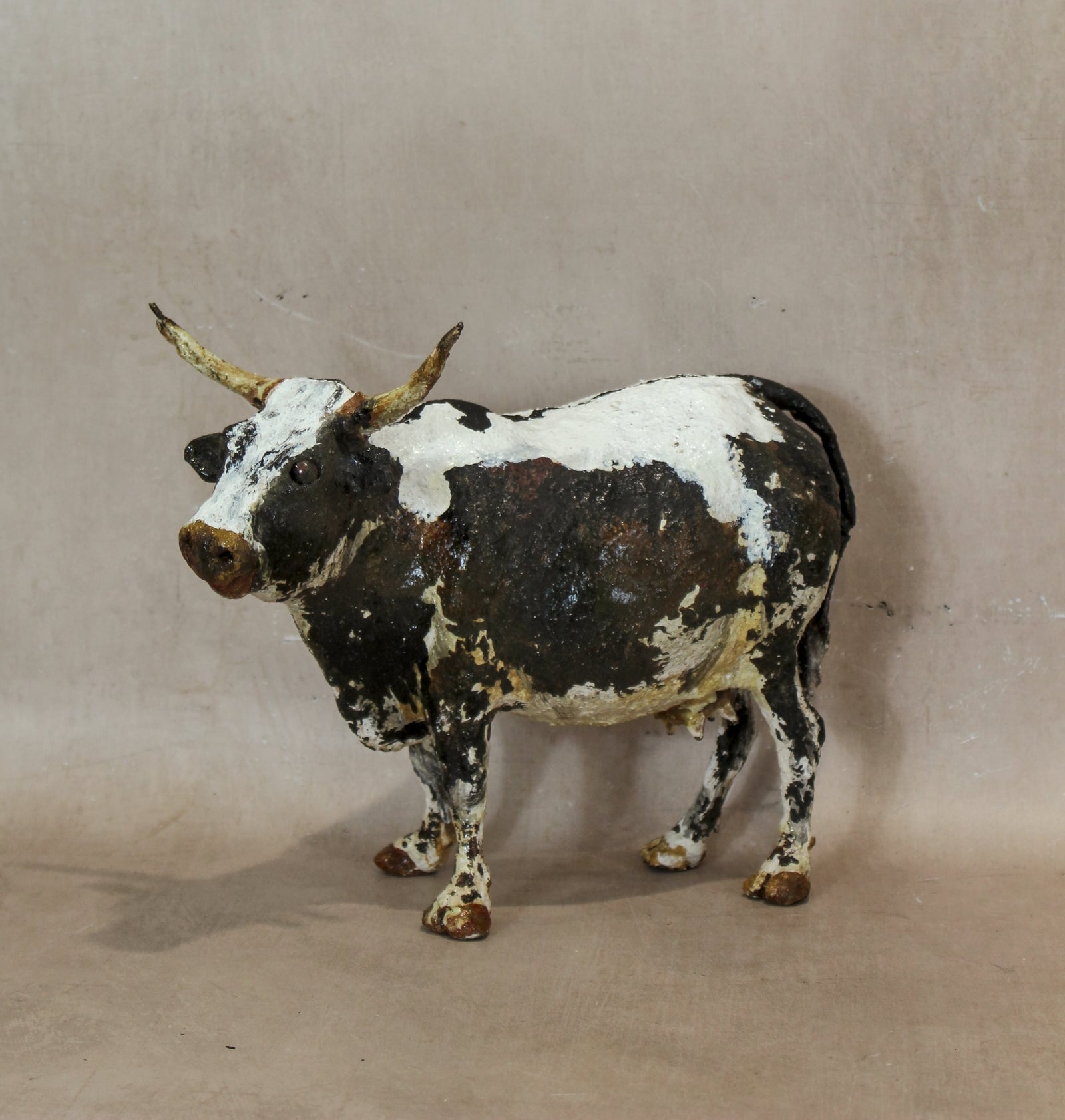 Paper Mache Nguni Cow - 185.1