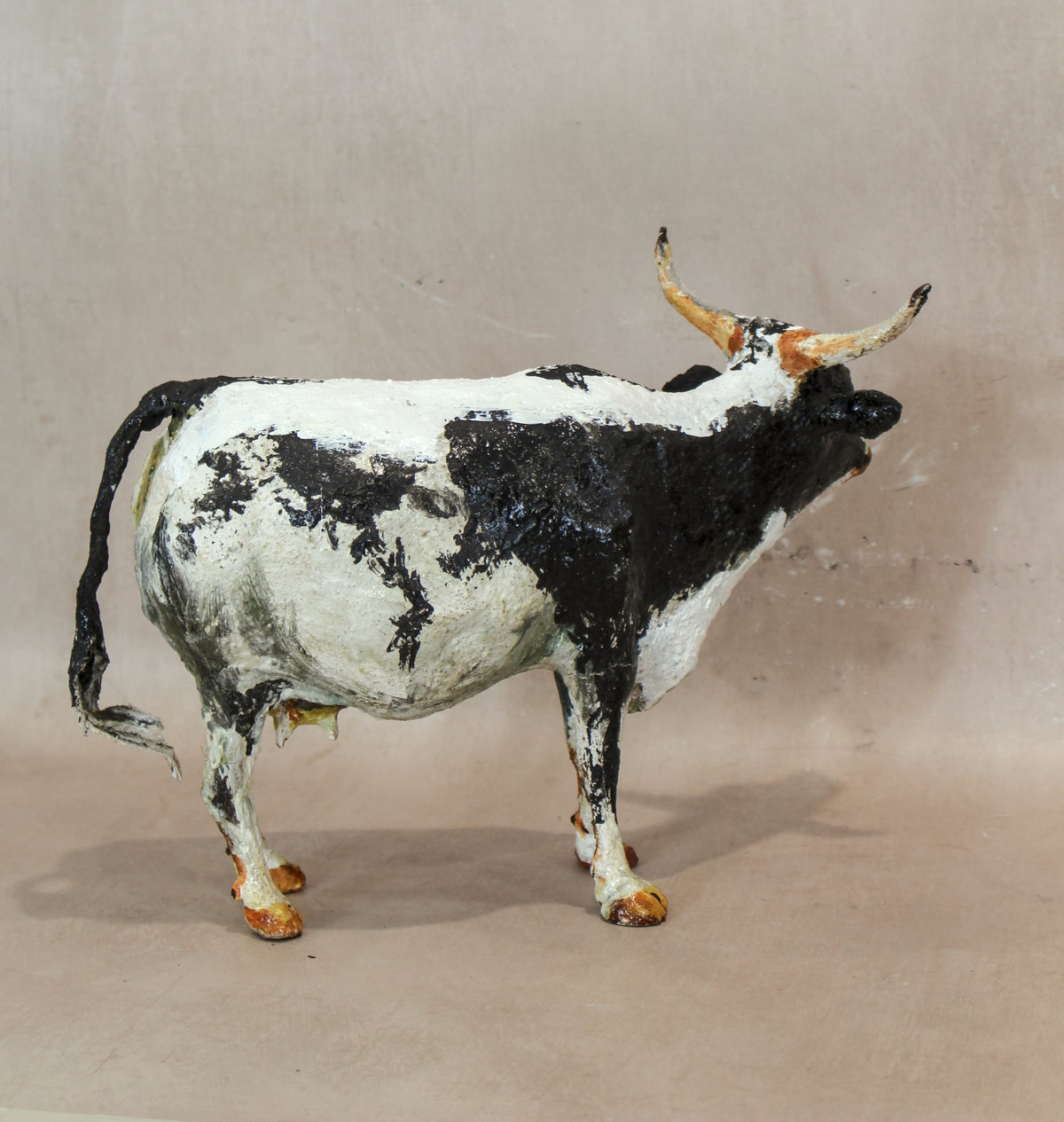 Paper Mache Nguni Cow - 185.2