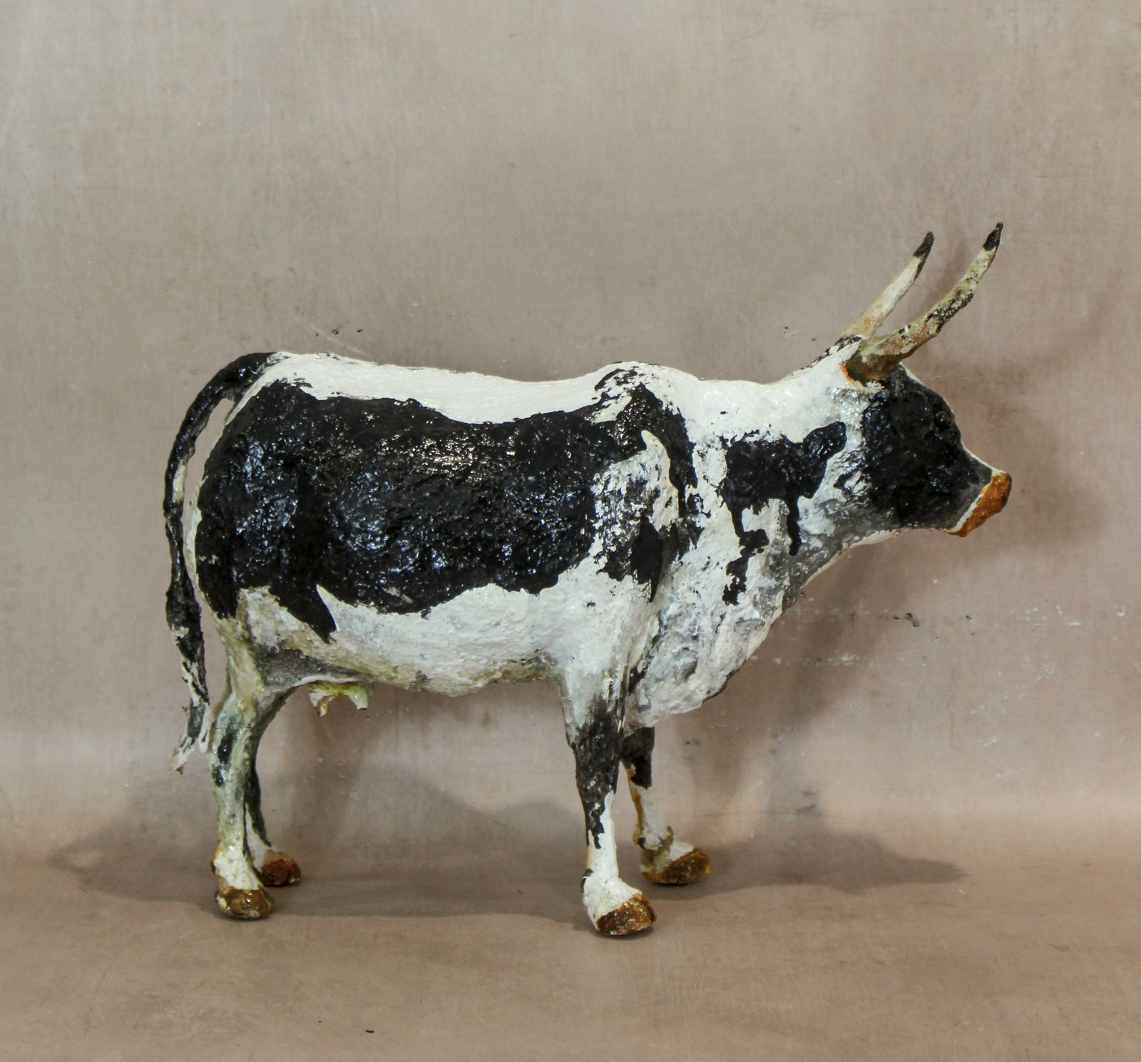 Paper Mache Nguni Cow - 185.3