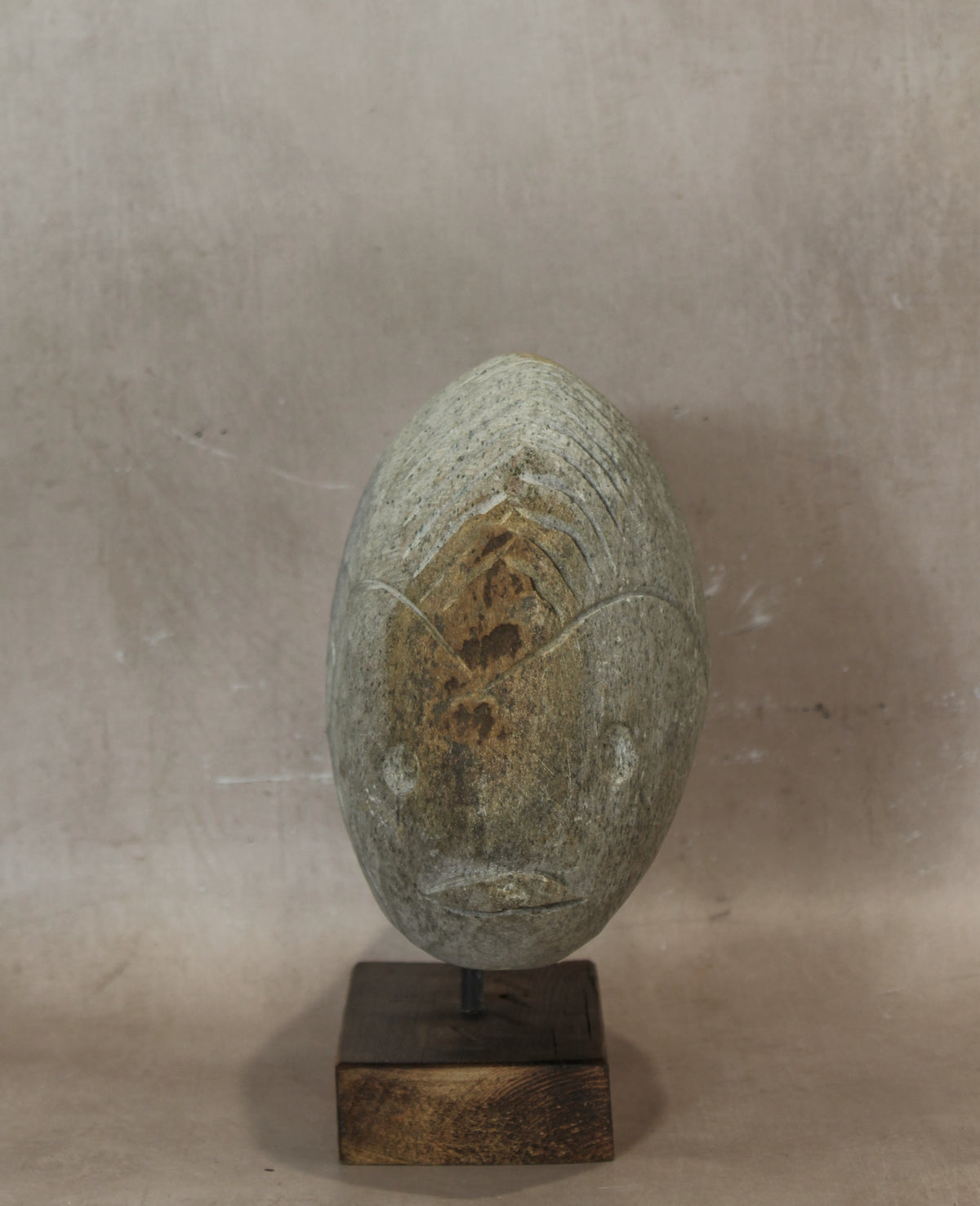 Stone Fish Sculpture - Zimbabwe - 159.2