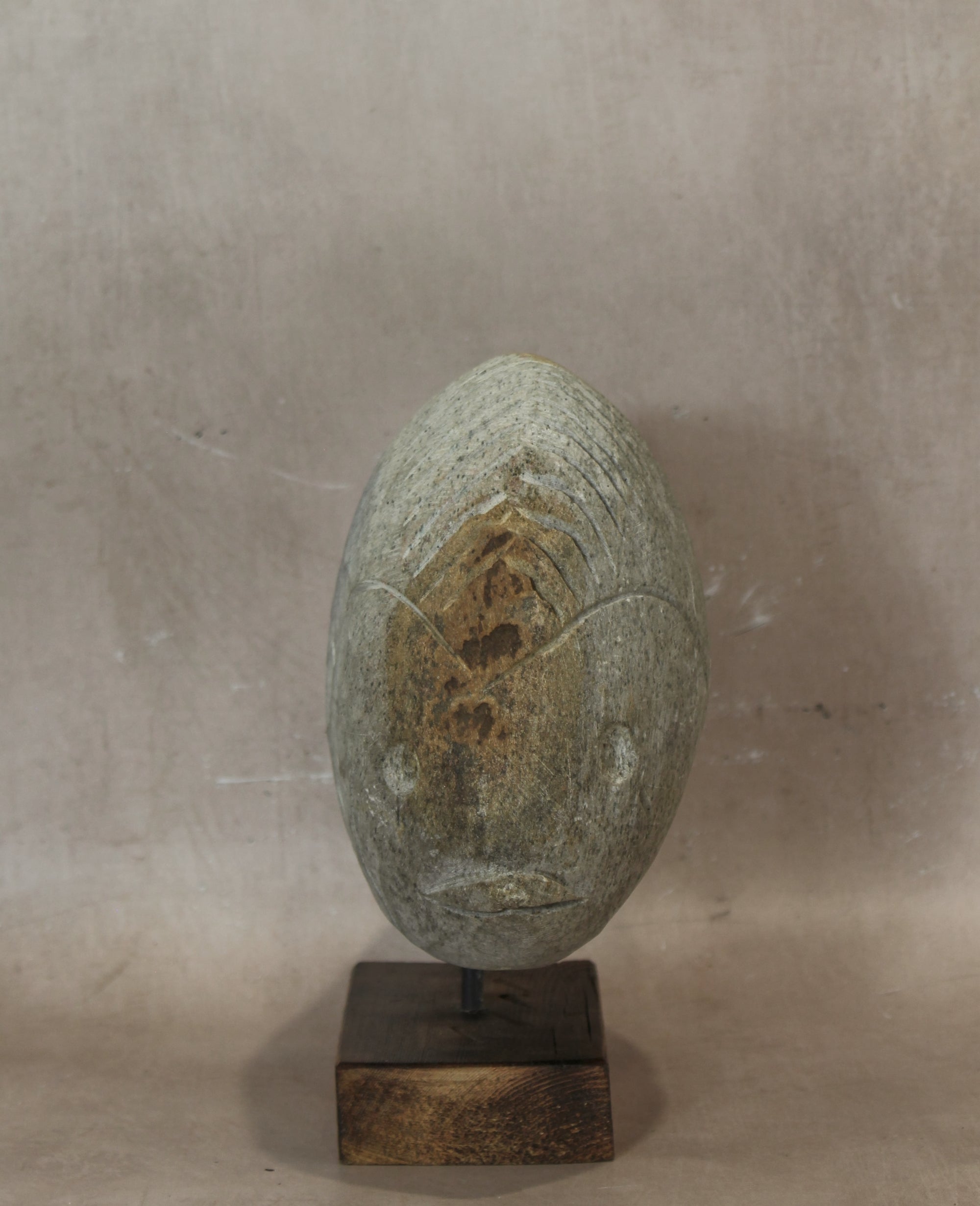 Stone Fish Sculpture - Zimbabwe - 159.2