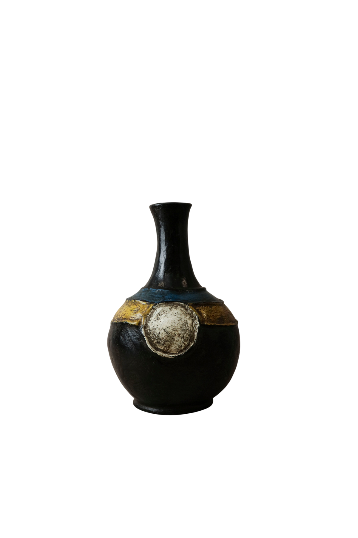 Mangbetu hand-built clay pot, Tanzania