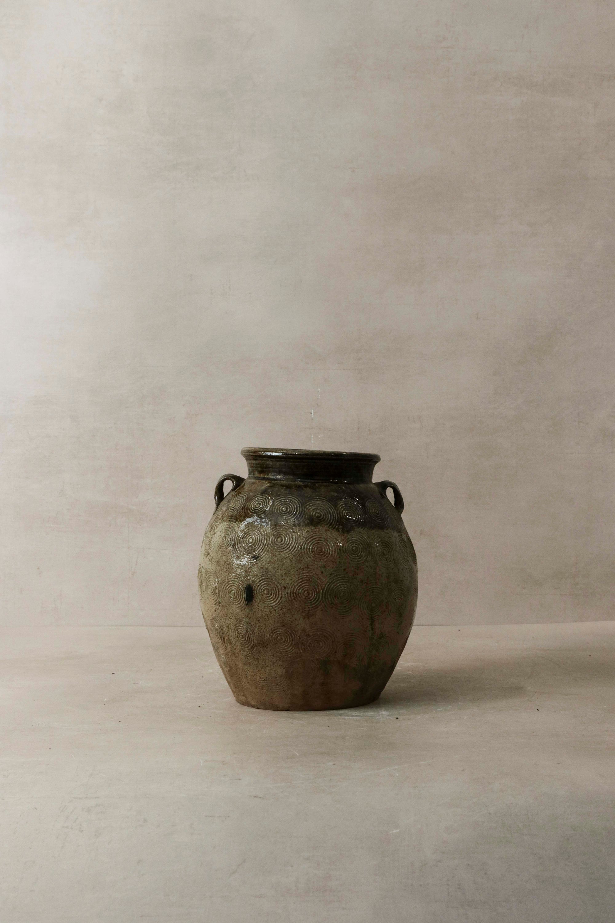 Vintage Glazed Yunnan Pot - OB74