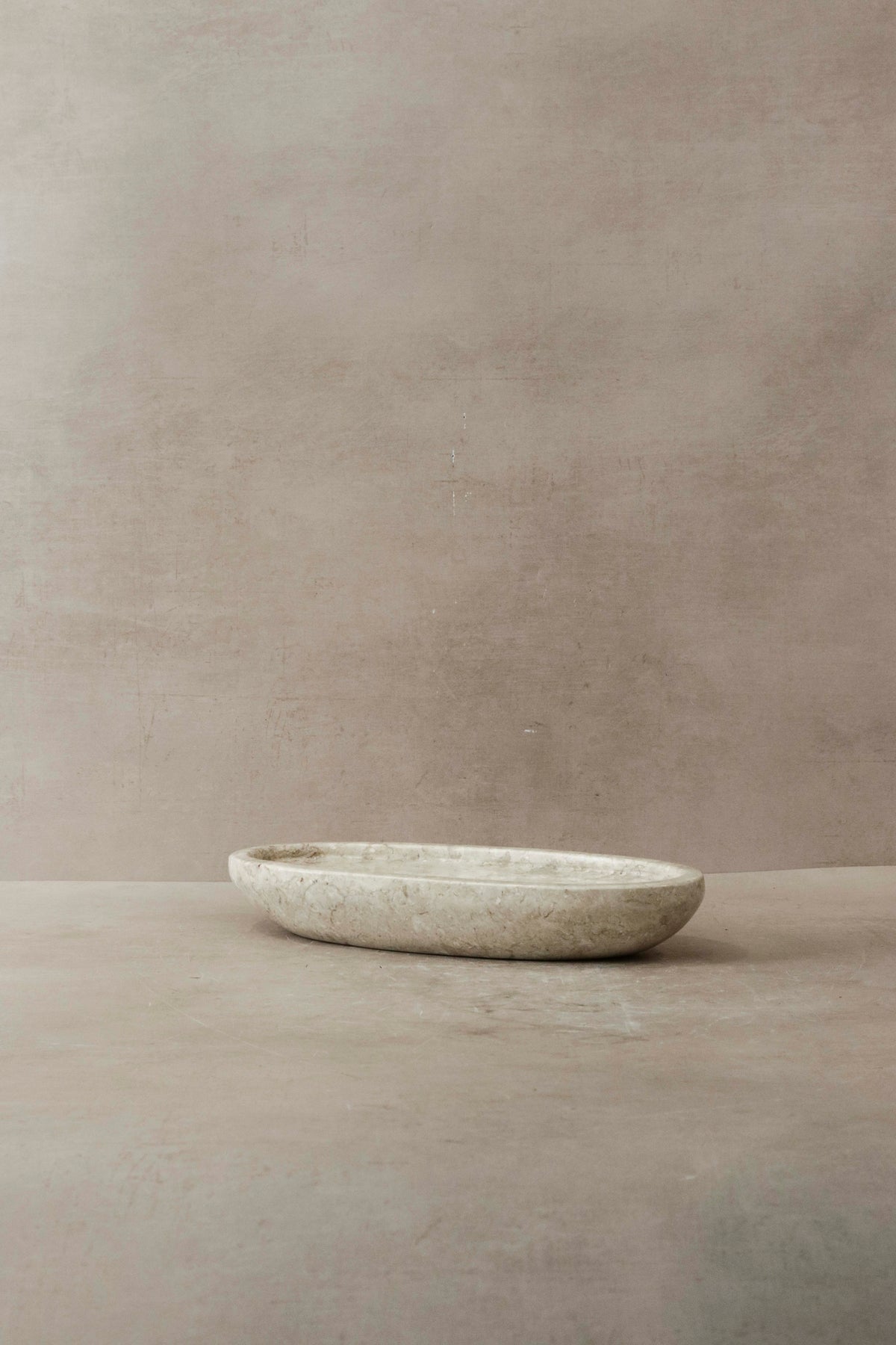 Handmade Marble Oval Dish No 2