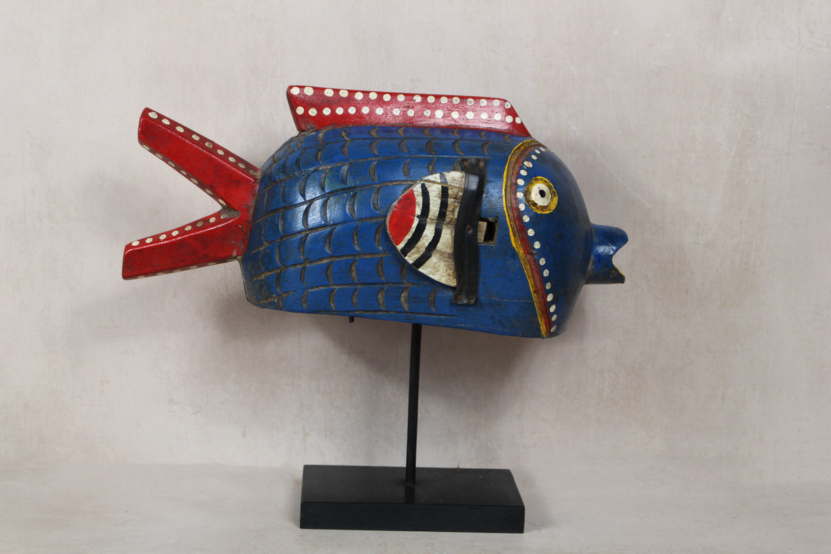 Mali Bozo Puppet Fish White - 175.6