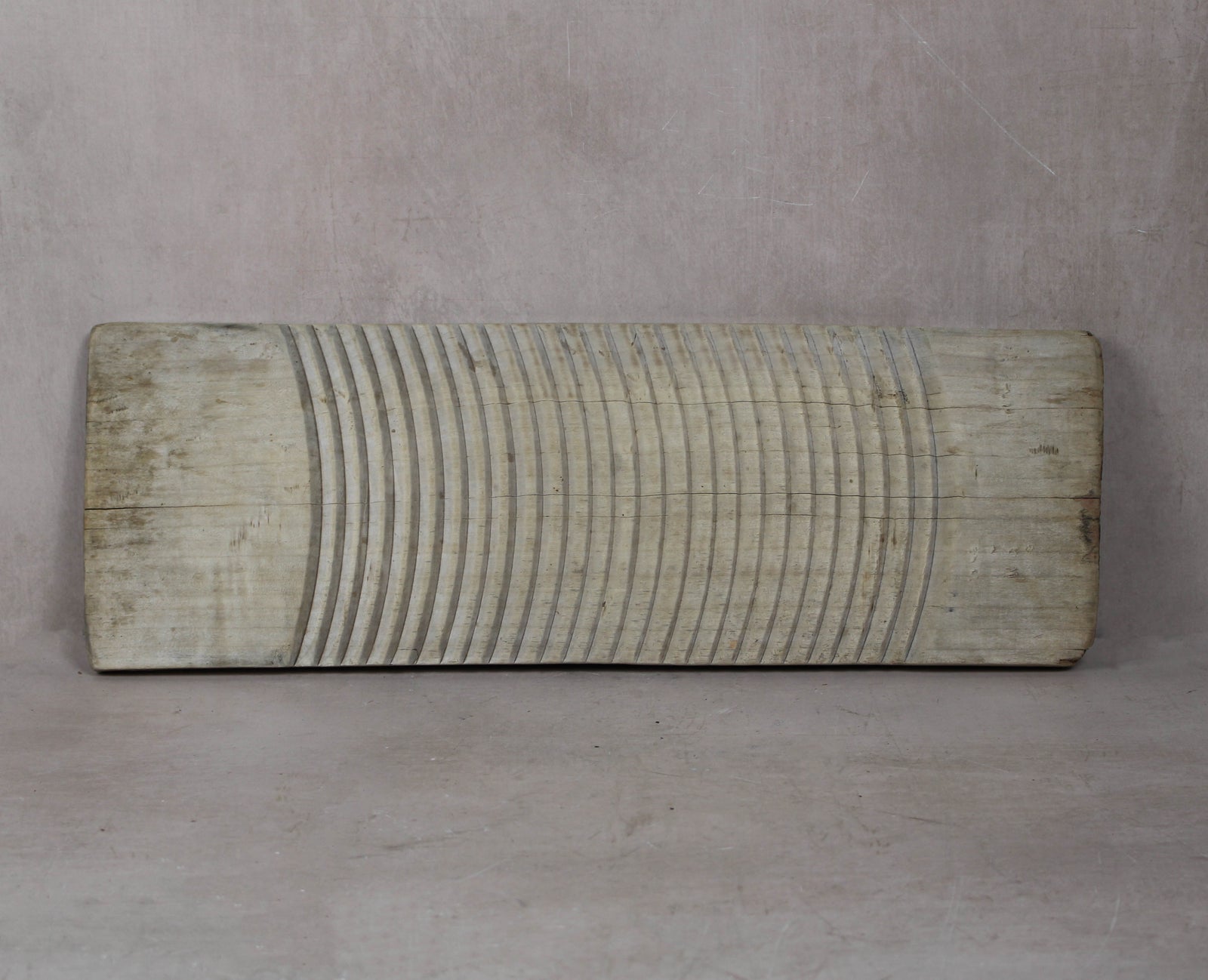 Vintage Elm Wooden Washboard - 26