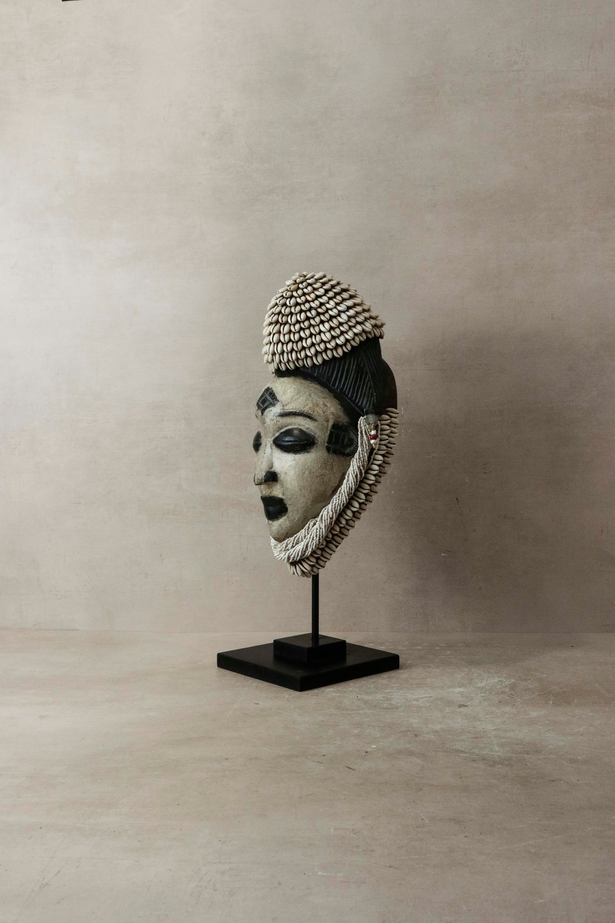 Beaded Punu Mask, Gabon - 6.4