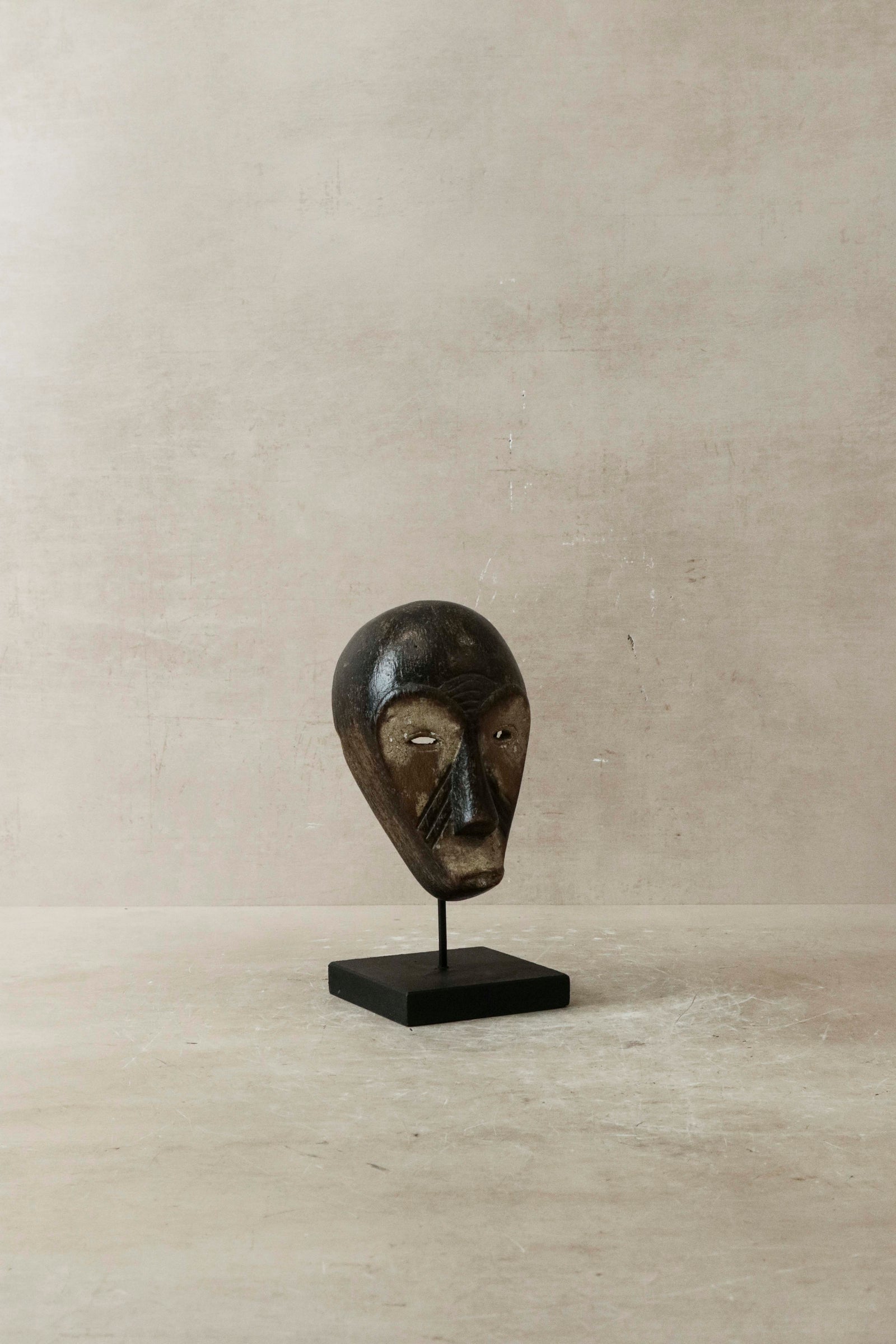 Hand carved African mask small - 60.93